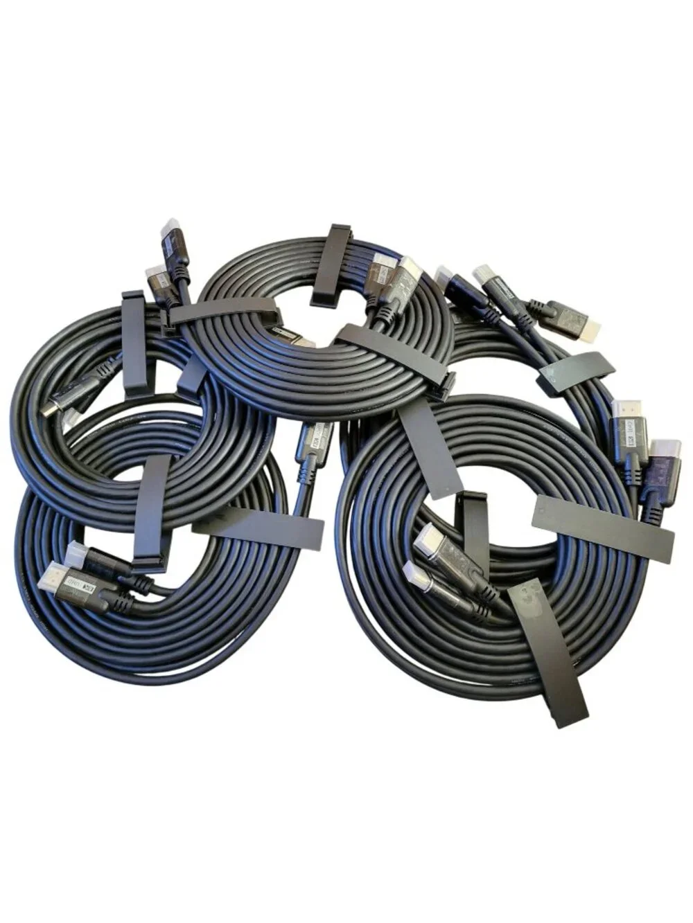 10-Pack 8K@30 4K@60 HDMI 2.1 10ft HDR Round Cables KOMGILK